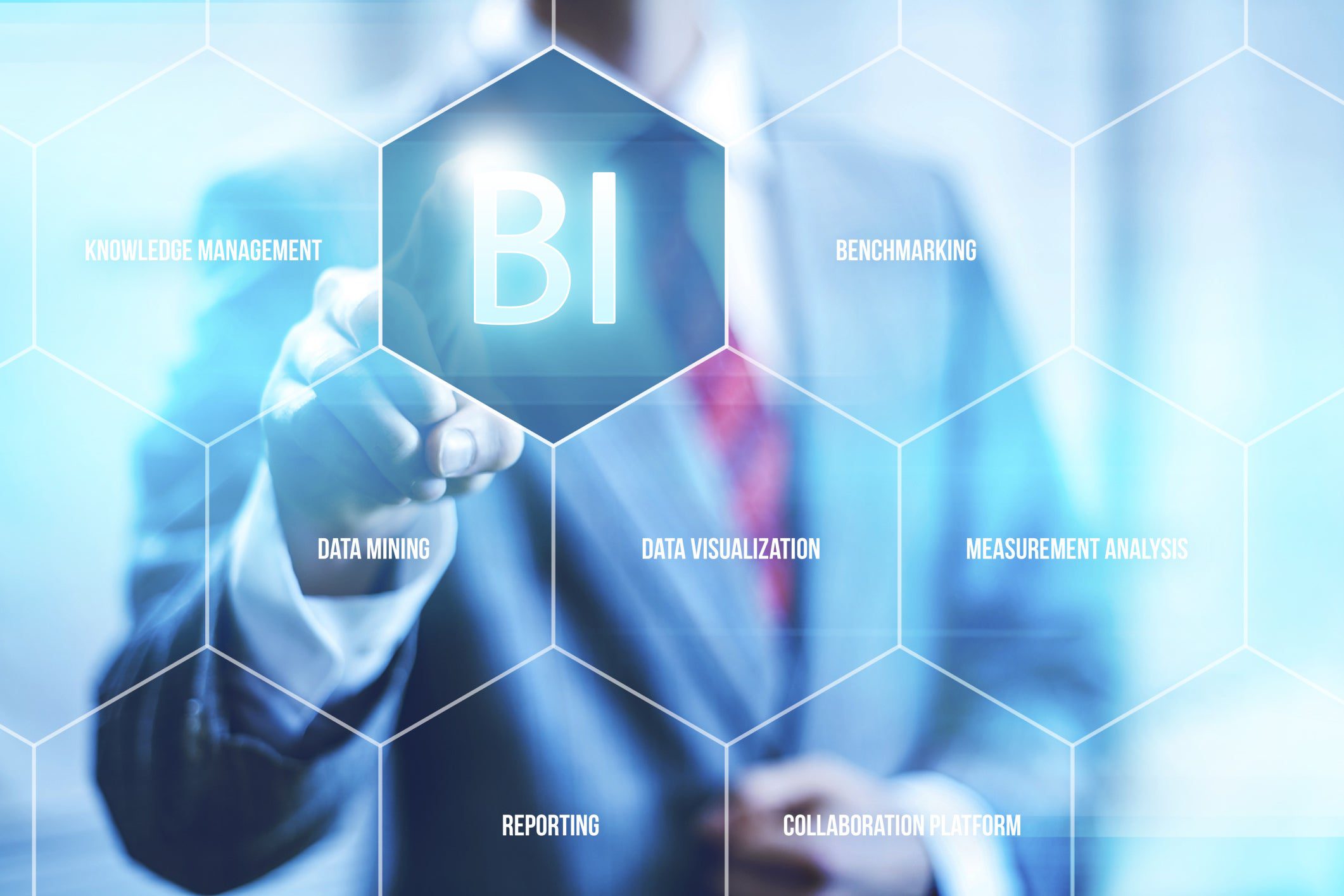 How does BI support decision-making within organizations?
